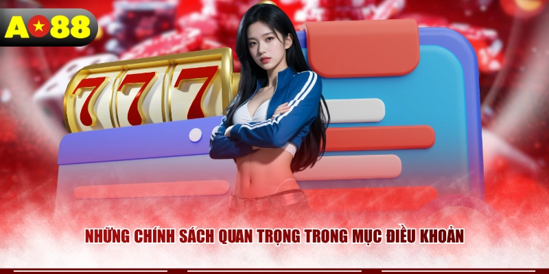 Những chính sách quan trọng trong mục điều khoản