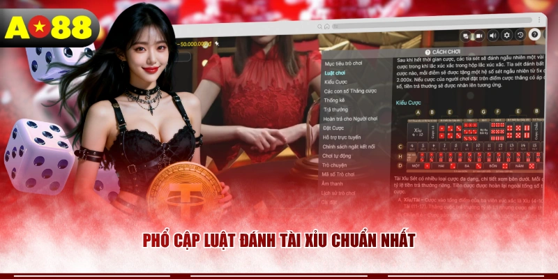 Phổ cập luật đánh Tài Xỉu chuẩn nhất