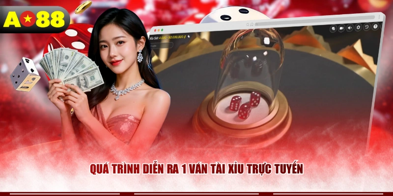 Quá trình diễn ra 1 ván Tài Xỉu trực tuyến