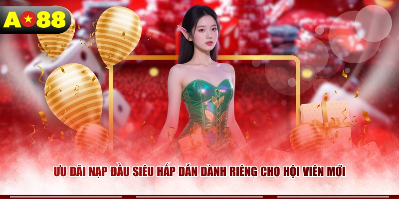 Ưu đãi nạp đầu siêu hấp dẫn dành riêng cho hội viên mới 